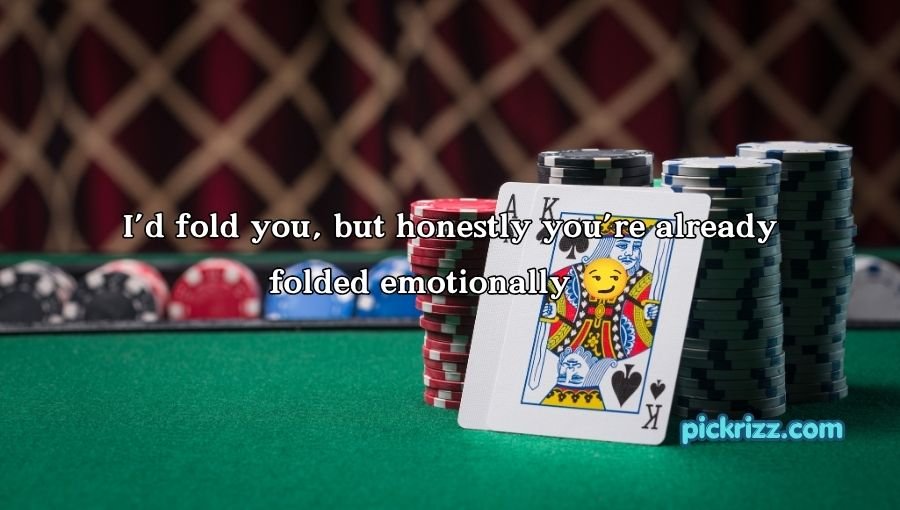 Poker Pick Up Lines