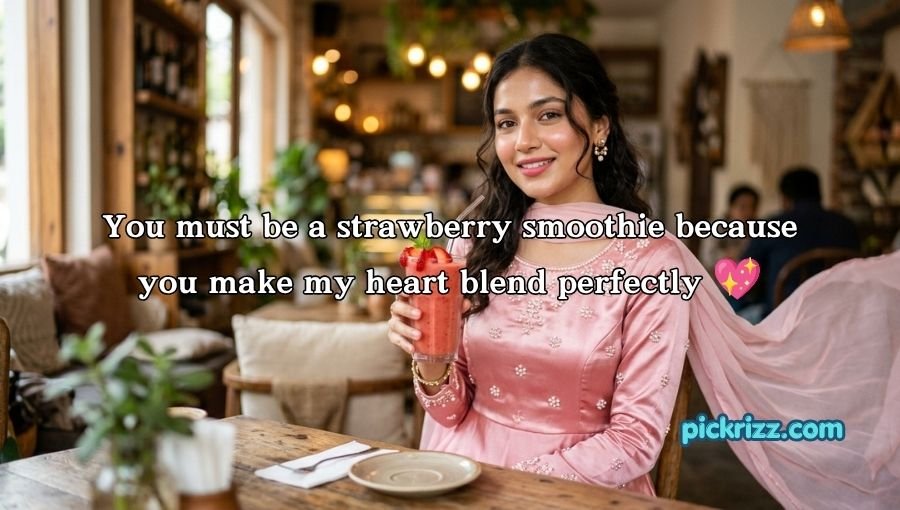 Smoothie Pick Up Lines