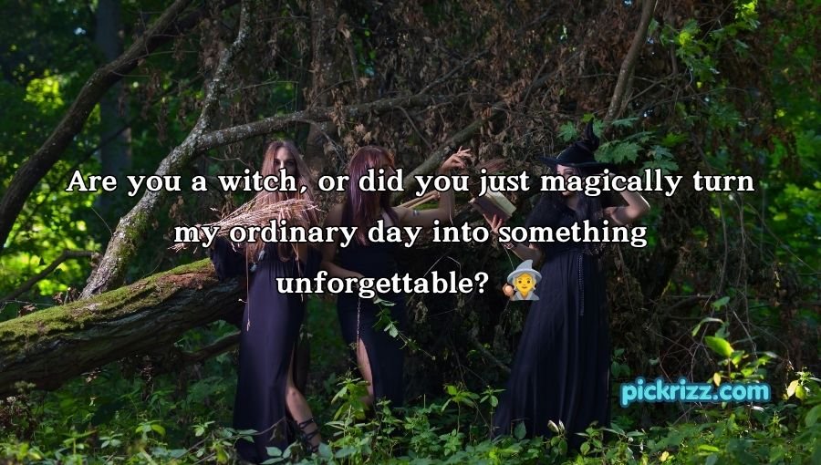 Witch Pickup Lines