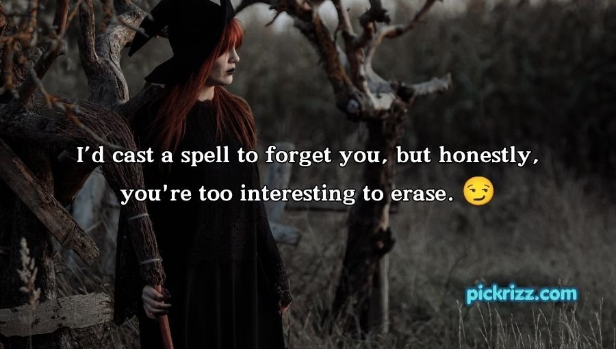 Witch Pickup Lines