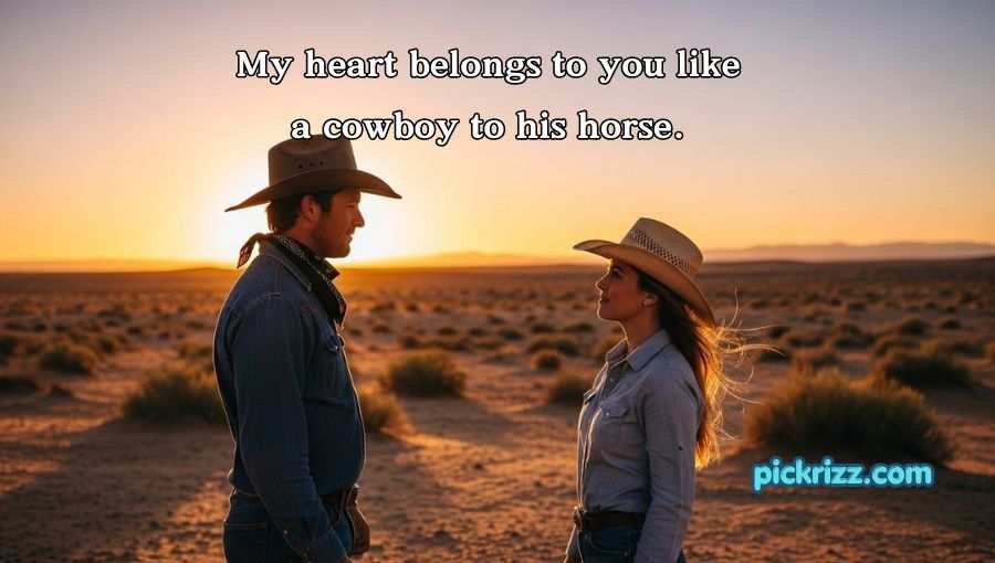 Cowboy Pick Up Lines