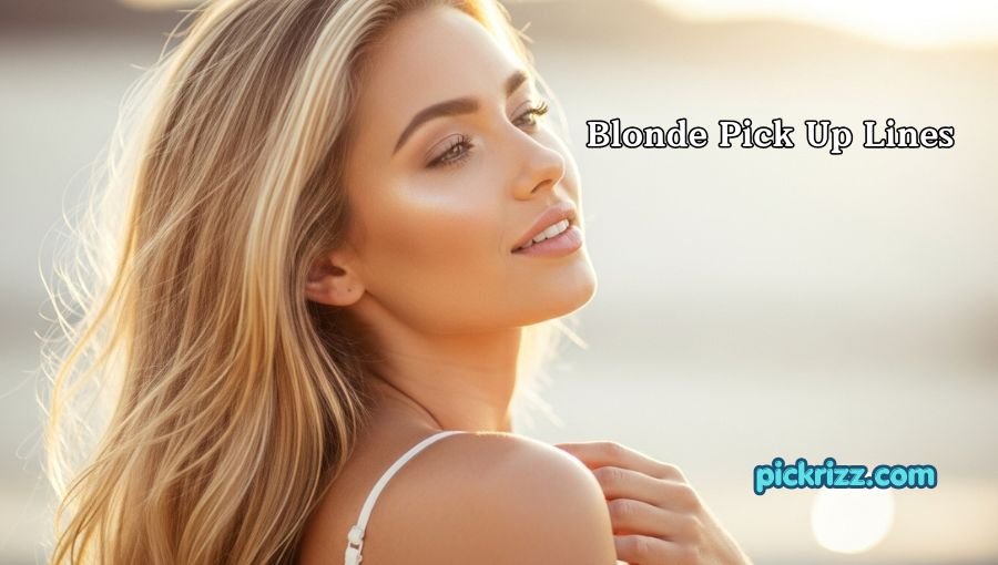 Blonde Pick Up Lines