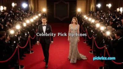 Celebrity Pick Up Lines