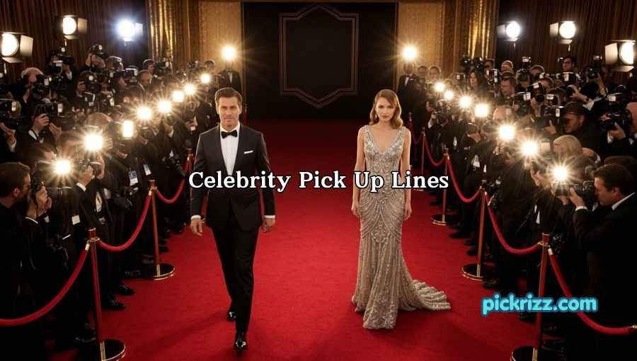 Celebrity Pick Up Lines