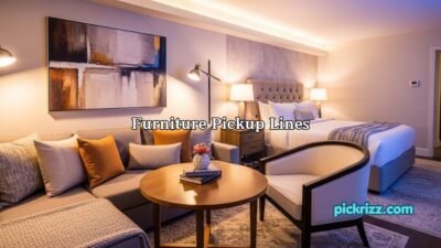 Furniture Pickup Lines