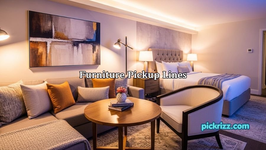 Furniture Pickup Lines