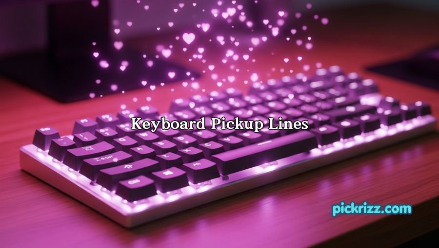 Keyboard Pickup Lines