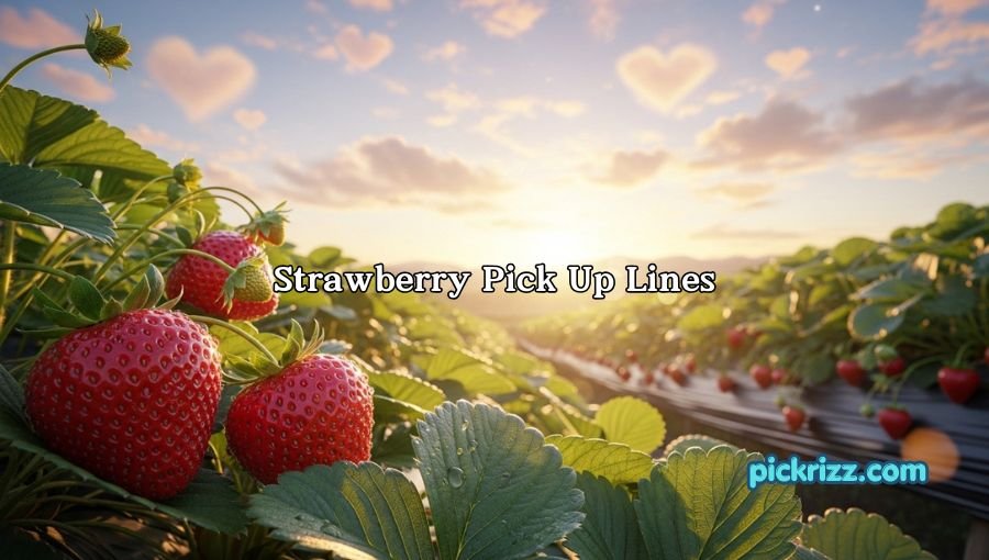 Strawberry Pick Up Lines