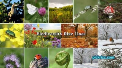 Biodiversity Rizz Lines