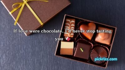 chocolate pick up lines