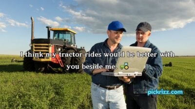 Farming Pick Up Lines
