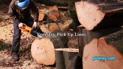 Forestry Pick Up Lines