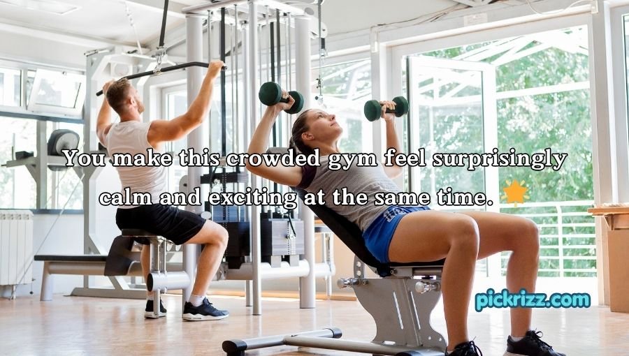 Gym Pick Up Lines