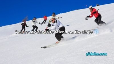 skiing pick up lines