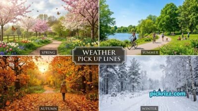 Weather Pick Up Lines