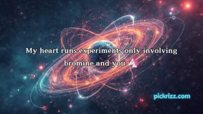 Bromine Pickup Lines