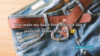 Buckle Pickup Lines
