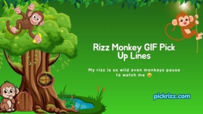Rizz Monkey GIF Pick Up Lines