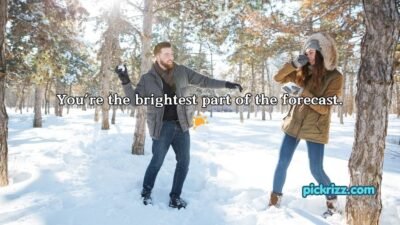 Snow Pick Up Lines